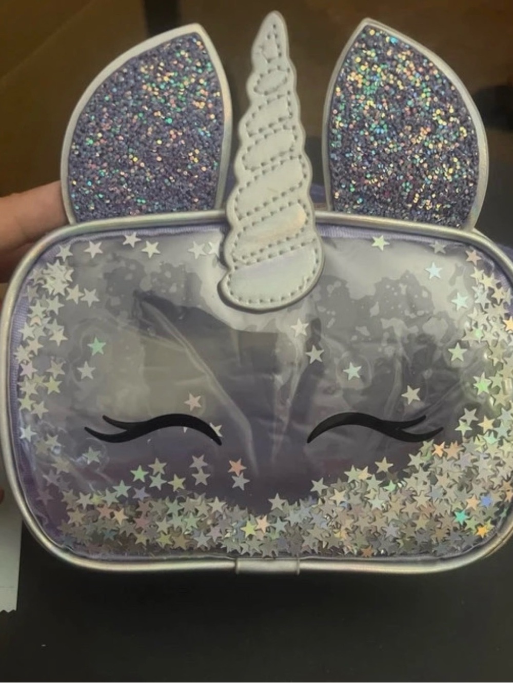 Target Purple Glitter Unicorn Fanny Bag for Kids